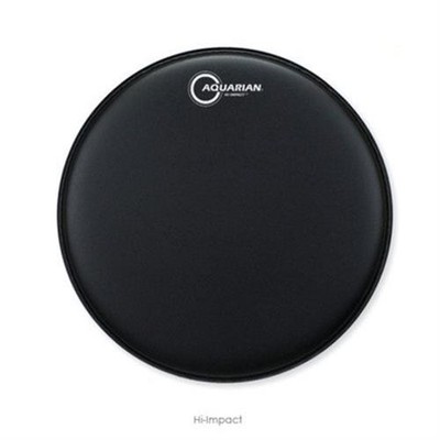 Aquarian 14'' Hi-Impact Black Drum Head