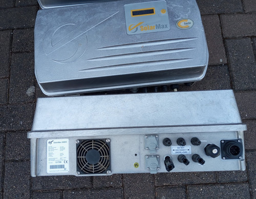 SolarMax 6000C Wechselrichter 4600W MPPT LCD IP54 230VAC Silber