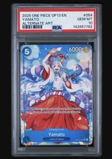 One Piece Yamato OP13-054 Alternate Art Foil Super Rare PSA 10 Card