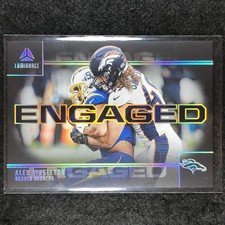 2024 Luminance Football ALEX SINGLETON Engaged Base #ASN