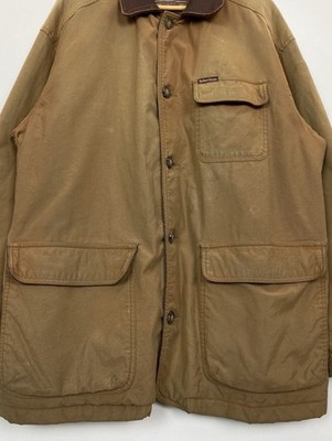 Vintage Marlboro Classics Full Zip Coat Jacket Mens Size XL Beige