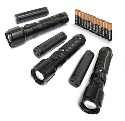 34597 3 PC 1700 Lumen Dual Power LED Flashlight Set | eBay