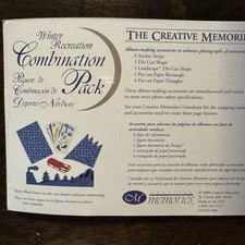 Creative Memories Winter Recreation Combination Pack 2000 NEW Free Shipping