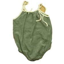 Rylee + Cru Terry Nala Romper Aqua 18-24 Months Baby One Piece