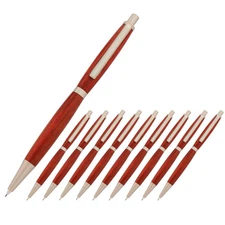 Slimline Pencil Kit, Satin Nickel Finish, 10 Pack, Legacy Woodturning