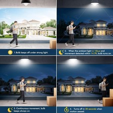 1-4x E27 LED Birne mit Bewegungssensor Glühbirne Bewegungsmelder PIR Sensor