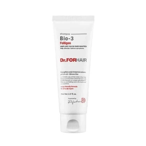 Dr.FORHAIR Folligen Bio-3 Shampoo für Kombination Kopfhaut - 70ml K-beauty - Bild 1 von 1
