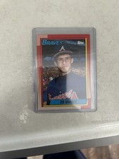 1990 Topps Baseball Card Ed Whited Rookie Atlanta Braves #111. rookie card picture