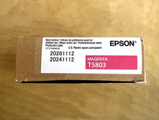 2026 Epson T5803 Magenta Ink Cartridge UltraChrome K3 80ml for Stylus Pro 3800