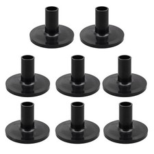8 Lange Beckenhülsen Mit Flanschbasis Für P...