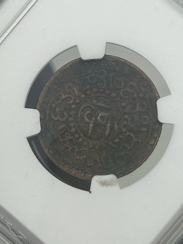 SASA (10) TIBET Copper Sho Era 1918-1928 Tibetan Bronze Coin Snow Lion Ngc - Image 4 of 4