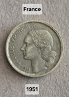 France 1951 10 Franc Coin — photo 1