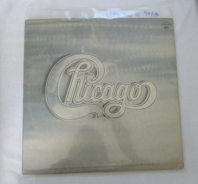 CHICAGO II SECOND STUIO ALBUM COVER SPLIT VG+/VG+ VINYL LP L3