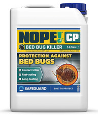 NOPE! CP Bed Bug Killer Spray Treatment (5 Litre) - Odourless & Non-Staining, Ex