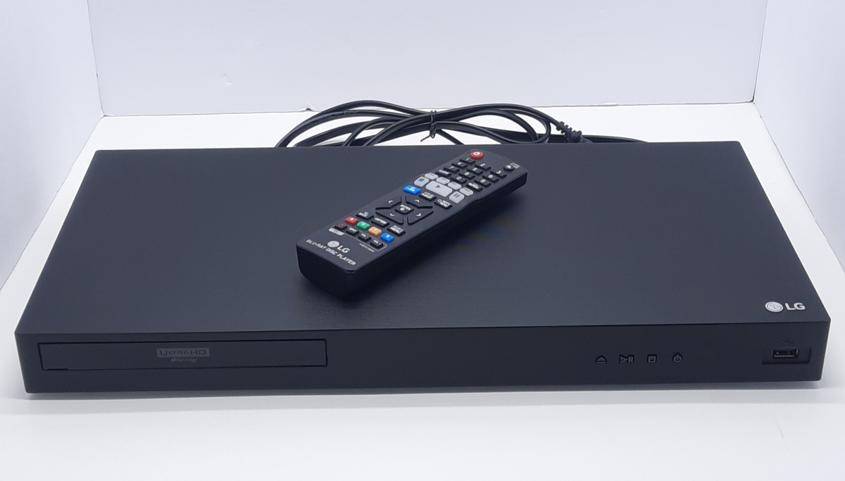 LG UBK90 4K UHD Blu-ray Disc Player with Dolby Vision + Remote