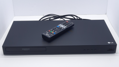 LG UBK90 4K UHD Blu-ray Disc Player with Dolby Vision + Remote