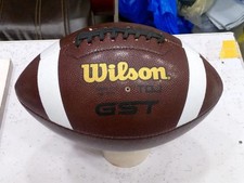 Wilson Football Prime NCAA/NFHS GST Leather Football Replica