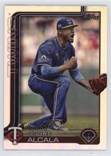 2025 Topps Series 1 Rainbow Foilboard Jorge Alcala #336 1j0t