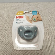 Nuk Comfy Orthodontic Silicone Pacifiers Binky Soother 0-6 Months Brand New