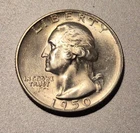 1950-S CH BU GEM Better Date Silver Washington Quarter 90% Silver GORGEOUS Coin