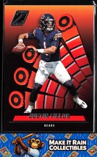 Justin Fields 2022 Zenith #40 Chicago Bears Football