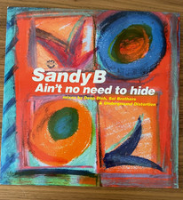 Sandy B - Ain't No Need To Hide (inc. Sol Brothers Garage Mix) MINT