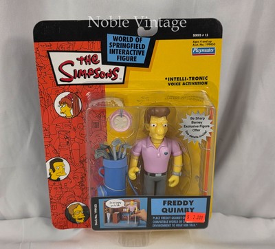 2003 The Simpsons - Freddy Quimby - Playmates Interactive - 5'' Tall - B2