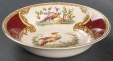 Myott Staffordshire Chelsea Bird Red Fruit Dessert  Bowl 409022