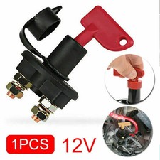 Switch Disconnect Battery Isolator Cut Off Kill Switch Key Car Marine Boat NEW