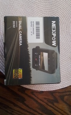 NEW Nexpow Dual Camera DC02 Dash Camera Full HD 1080