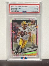 2023 Panini Clearly Donruss - Jordan Love #19 Techno /10
