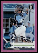 2019 Donruss Optic Pink #78 Michael Perez RR - BB
