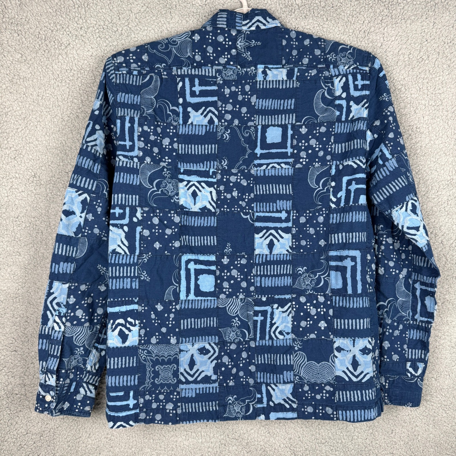 J.Crew Patchwork Indian Madras Button Down Shirt … - image 5