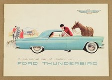 1955 Ford Thunderbird Original Sales Brochure First Year T-bird 8-54 Catalog