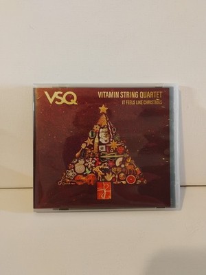 It Feels Like Christmas by Vitamin String Quartet (CD, 2021) Ex Library Copy