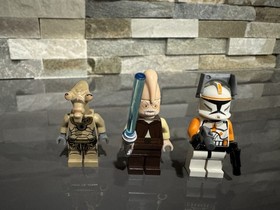 Lego Star Wars Geonosian Starfighter 7959 W/All The Minifigure