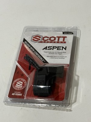 Scott Archery Aspen Release Black with Buckle and Strap