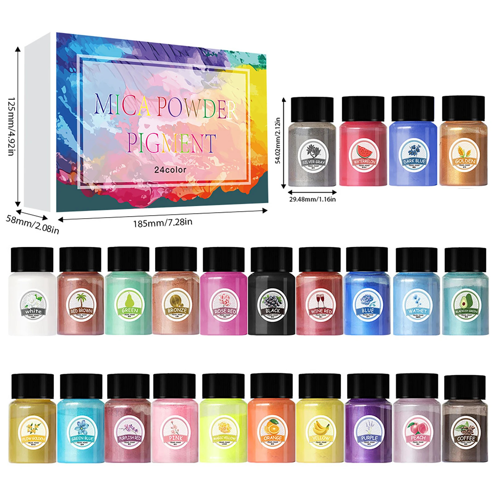 Epoxy Resin Chameleon Glitter Powder for DIY Jewelry Making