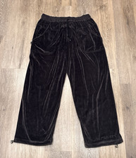 Pantalones deportivos de terciopelo vintage Y2K Jordan para hombre XL Joggers Jumpman gris marrón