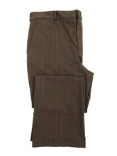 Lauren Ralph Lauren Women's Herringbone Jodhpur Pants 18, Brown 
