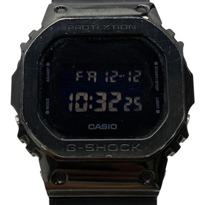 Casio G-Shock GM-5600B Digital Watch Black Metal Rubber 20 Bar Quartz Japan