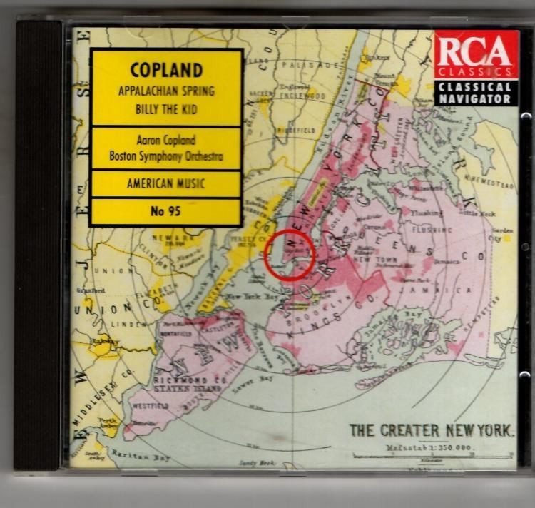 Appalachian Spring, Billy The Kid :  Aaron Copland