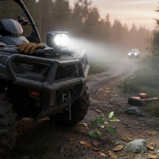 Trail-Road LED Lamp All-Weather Vehicle Work Light Die-Cast Aluminum Housing