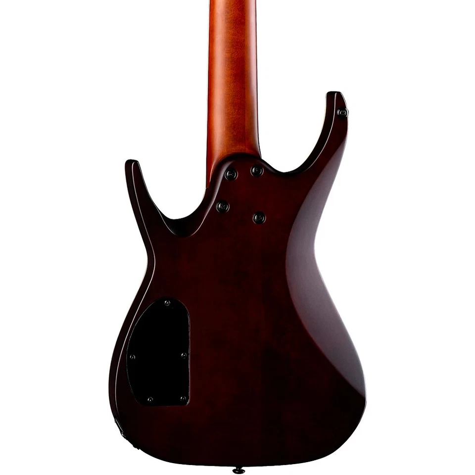 Dean Exile 7 Cuerdas Multi Escala con Guitarra Kahler Satinado Natural Negro Ráfaga Foto 2 de 4