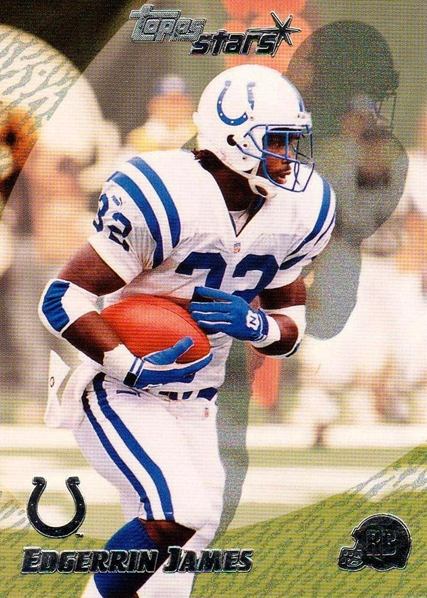 2000 Topps Stars #120 Edgerrin James Indianapolis Colts HOF