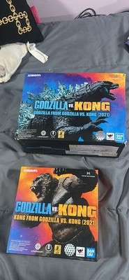 Bandai S.H.MonsterArts Godzilla & Kong Boxed Figures Godzilla vs. Kong 2021
