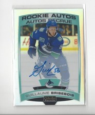 2019-20 O-Pee-Chee Platinum Rainbow Guillaume Brisebois Rookie AUTOGRAPH Canucks