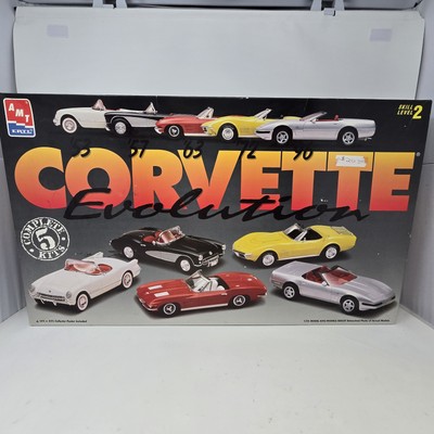 AMT ERTL Corvette Evolution 5 Model Kits '53 '57 '63 '72 '96 Vintage | eBay