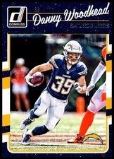 2016 Danny Woodhead Panini Donruss Football #248 San Diego Chargers