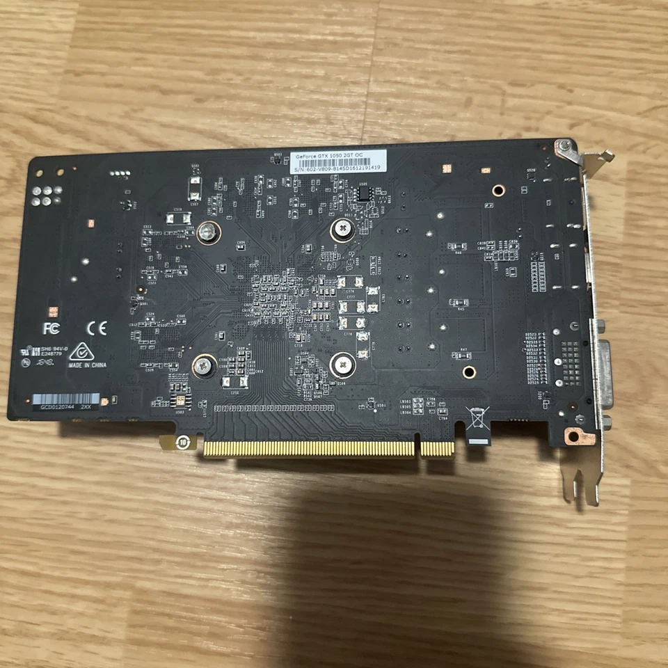 Tarjeta gráfica MSI NVIDIA GeForce GTX 1050 2GT OC 2GB GDDR5 Foto 3 de 4